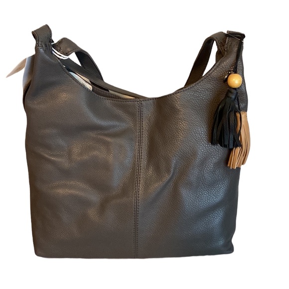 The Sak Bags The Sak Huntley Hobo Bag Leather Slate Gray New Poshmark